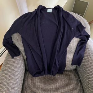 Zara knitwear summer collection navy cardigan size 11-12